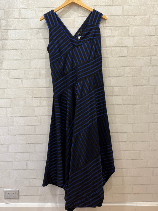 DEREK LAM NWT Long  Stripped Dress/ 44