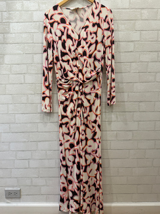 DVF Midi LS Dress / L