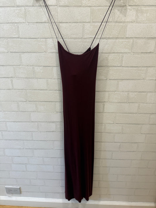 ALEXANDER WANG Sleeveless Jersey Long Dress/ S-M