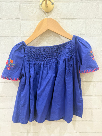 BONTON Embroidered Blouse/ 3Y