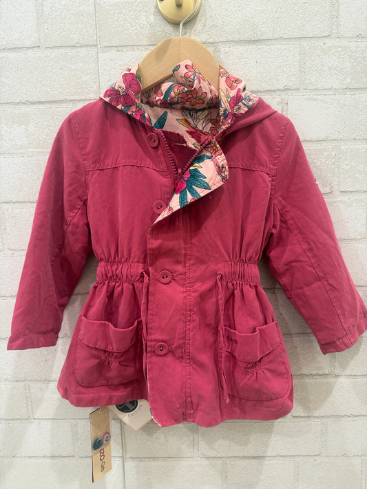 KENZO NWT Girl Pink Light Hooded Jacket / 3Y