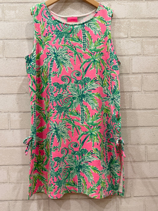 LILLY PULITZER Dress and Short Set With Flowers 12-14Y