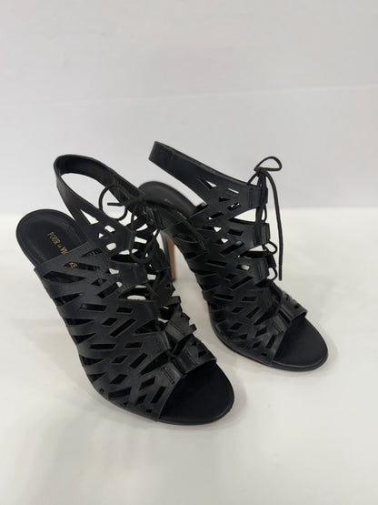 POUR LA VICTOIRE Sling Bacl Leather Cut / US: 8.5- EU: 39