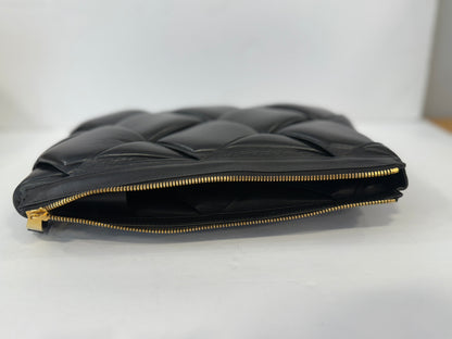 BOTTEGA VENETTA Maxi Leather Padded Clutch
