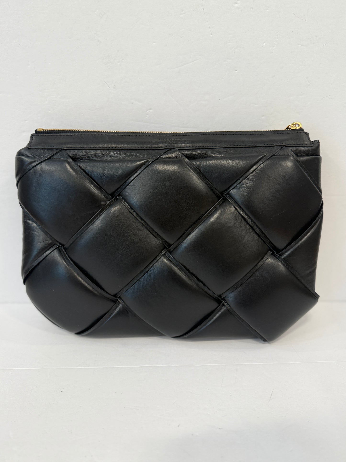 BOTTEGA VENETTA Maxi Leather Padded Clutch