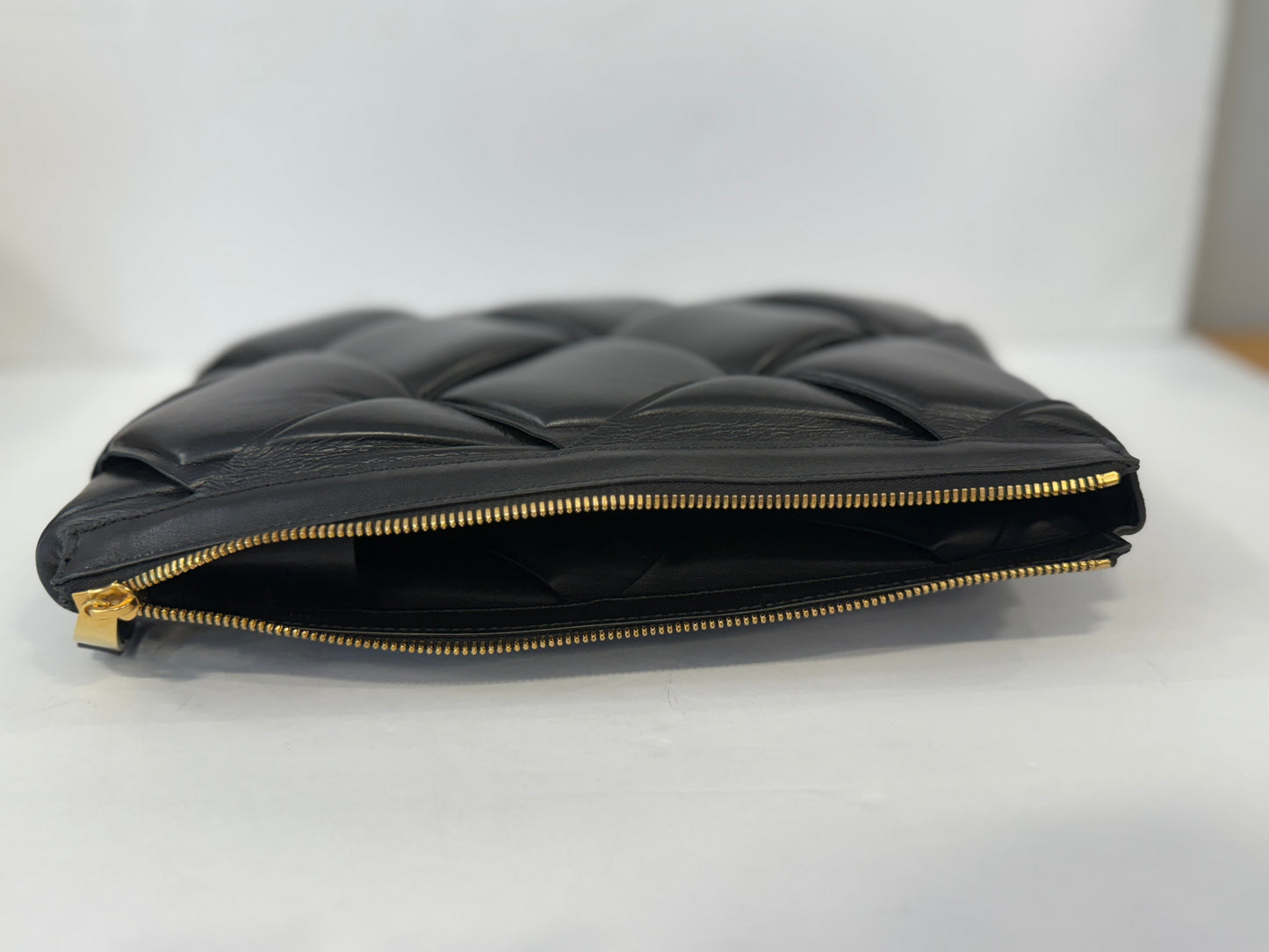 BOTTEGA VENETTA Maxi Leather Padded Clutch