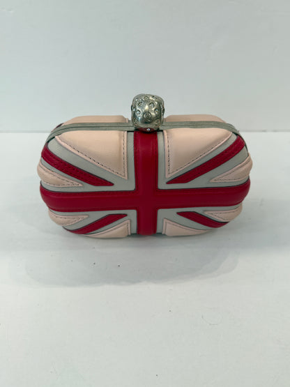 ALEXANDER MC QUEEN Leather Britannia Box&Clutch