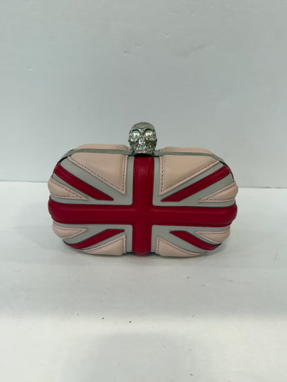 ALEXANDER MC QUEEN Leather Britannia Box&Clutch