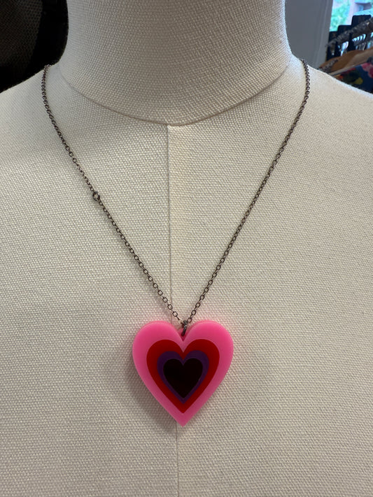 STEVEN SHEIN Heart pendant Necklace