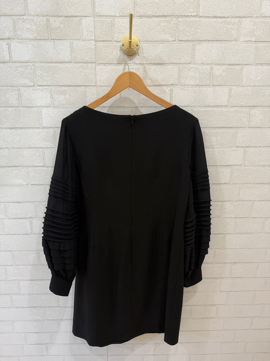 LOUIS VUITTON Long Balloon Sleeves Shift Dress / M-IT44