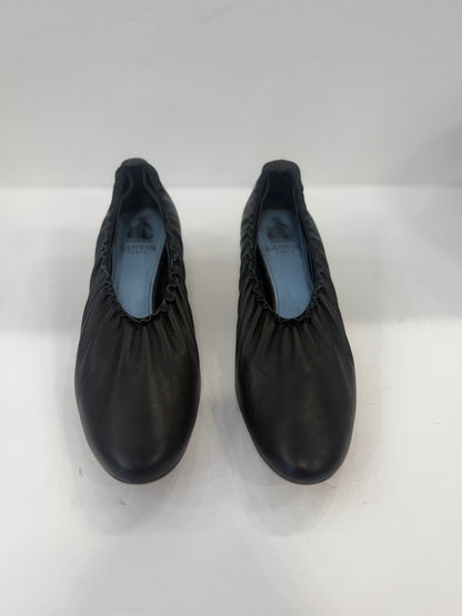 LANVIN Leather Kitty Gold Heels Pumps/EU36.5-Us6.5