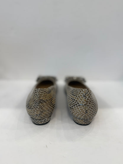 VANELI Snake print Flat/ US:8-EU: 38