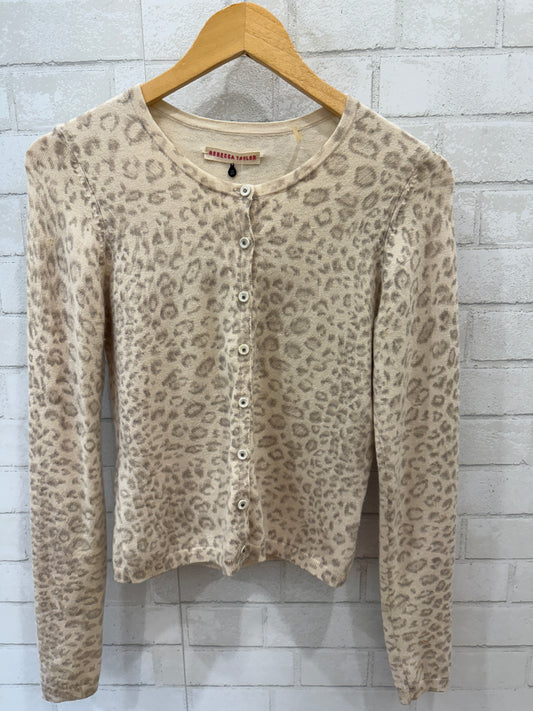 REBECCA TAYLOR LS Cashmere Cardigan/S