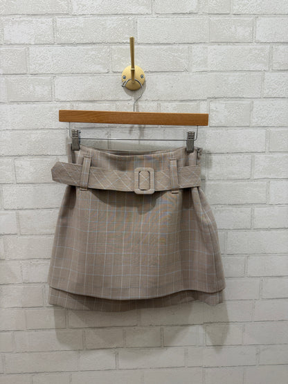 MAJE mini Skirt with Belt / S