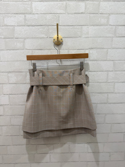 MAJE mini Skirt with Belt / S