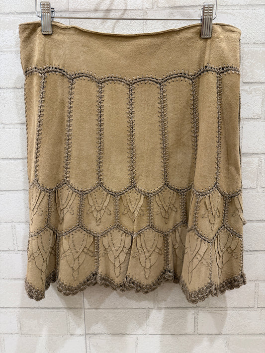 ANITSA PARIS Suede Mini Skirt/ US:M -EU:M