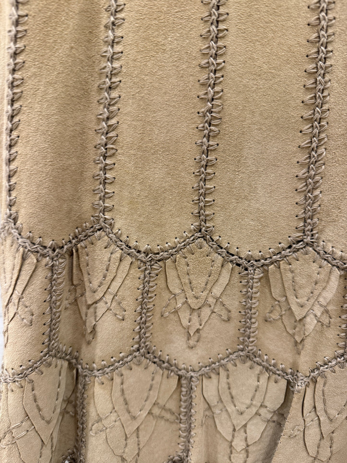 ANITSA PARIS Suede Mini Skirt/ US:M -EU:M