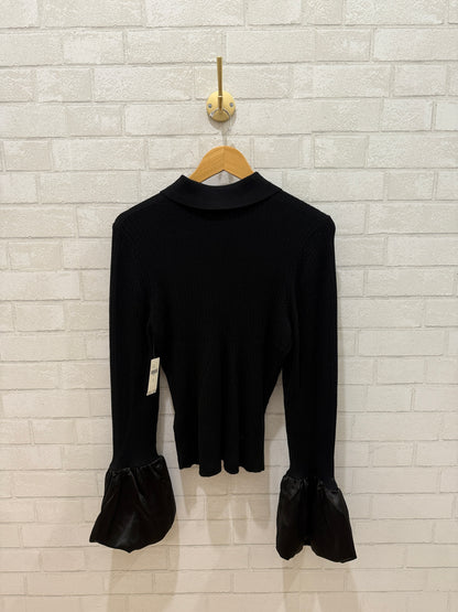 MAEVE NWT LS Satin Poignet Sweater/XL