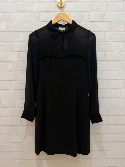 CLAUDIE PIERLOT Dual Texture Dress / M-EU38
