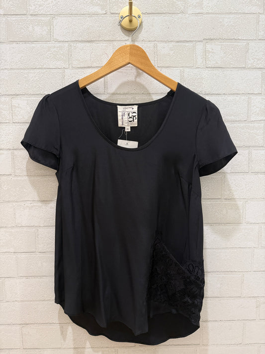 GEMMA x COOP BARNEY'sNY Silk Top US: XS