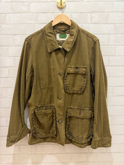 ANTHROPOLOGIE Button up and Big Pockets Jacket/ US: XS-EU:44