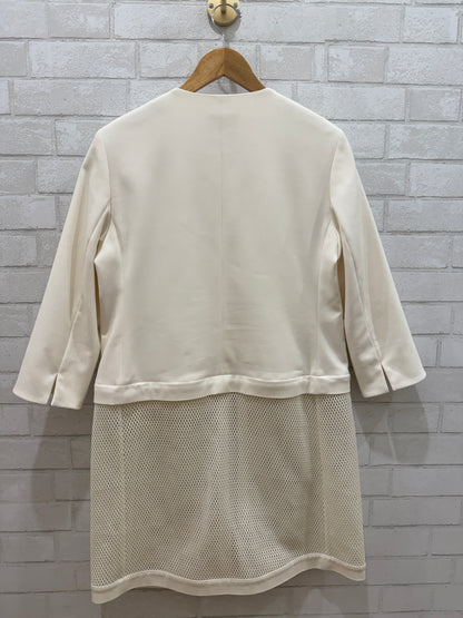 AKRIS PUNTO LS Zipped Mesh Long Jacket/US10-L