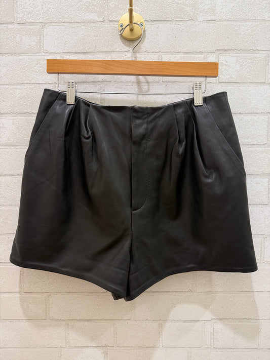 NDB Leather Shorts / M