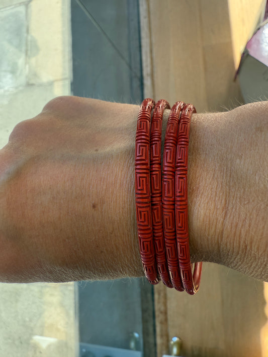 NO BRAND Set 4 Bangles