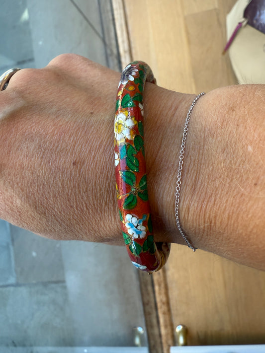NO BRAND Flowers Bangle