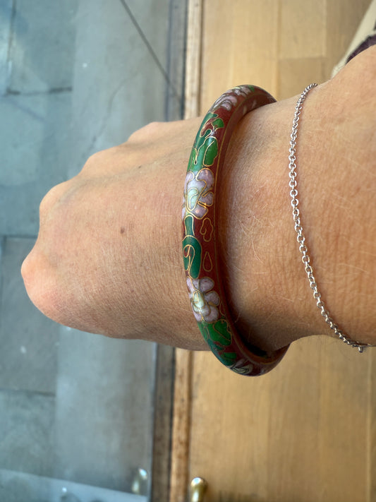NO BRAND Flowers Bangle
