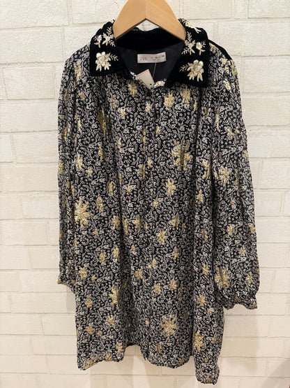ZARA LS Evening Dress/ 10Y