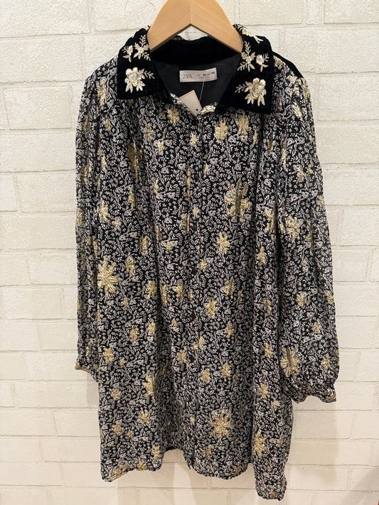 ZARA LS Evening Dress/ 10Y