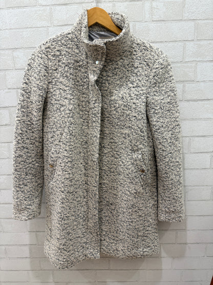 LOFT LS Wool Boucled Zipped Coat/XS