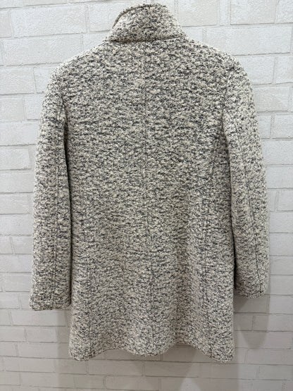 LOFT LS Wool Boucled Zipped Coat/XS