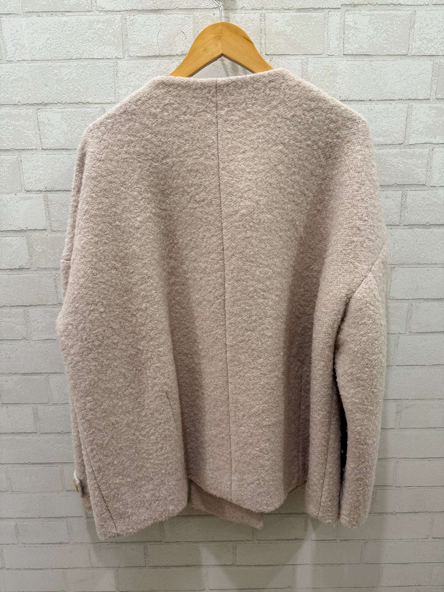 ANTHROPOLOGIE Boucle Butonned Coat/ US: L