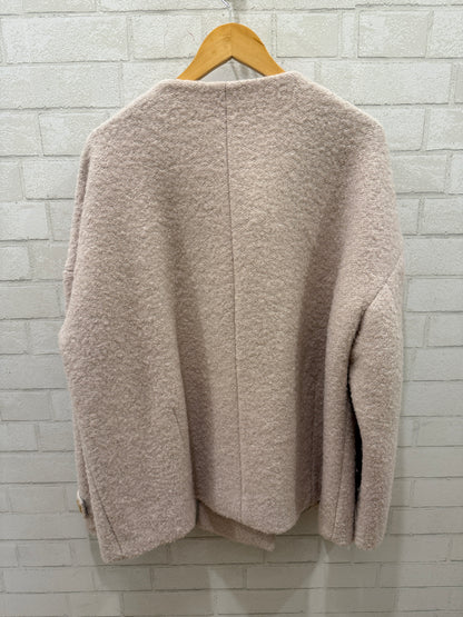 ANTHROPOLOGIE Boucle Butonned Coat/ US: L