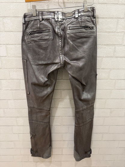 RALPH LAUREN Silver Denim With Pockets / US 27-EU 38
