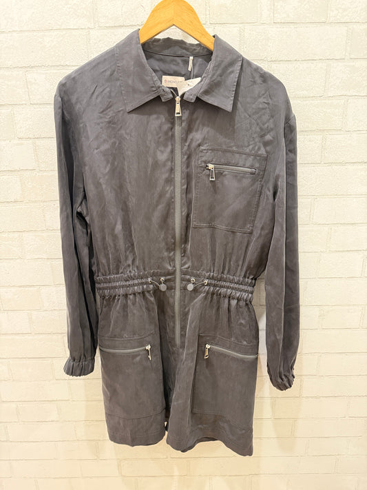 MONCLER NWT  All in One  LS Short Jumpsuit/L