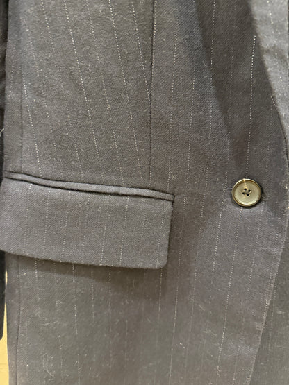 EQUIPMENT LS Wool Blazer with Shiny Stripes/ M