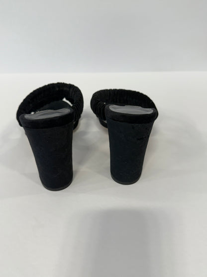 JIMMY CHOO Velvet Sandals/ US 6.5-EU36.5
