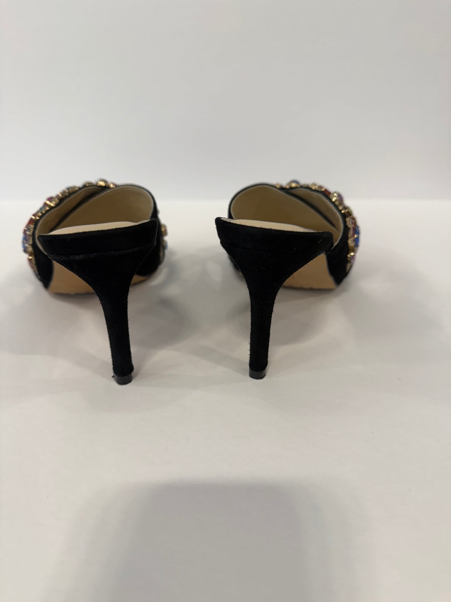 NEIMAN MARCUS Multicolor Crystals Sandals/US 6.5-EU36.5