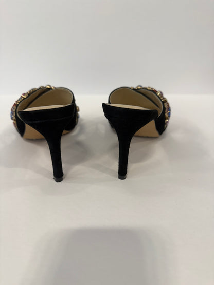 NEIMAN MARCUS Multicolor Crystals Sandals/US 6.5-EU36.5