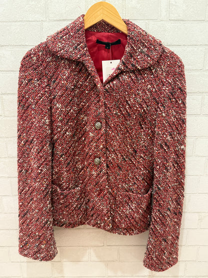 MARC JACOBS LS Wool Tweed Buttoned Jacket/  US8- M