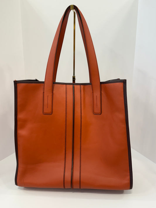 TOD'S Terracota Large Tote Bag / OS