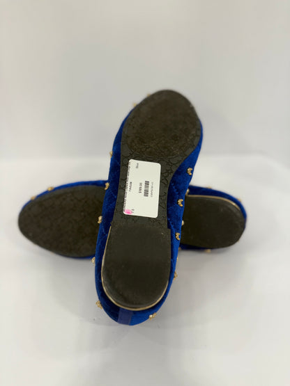 WONDERS Velvet Loafers With Gold Dog/ US 7.5-EU38