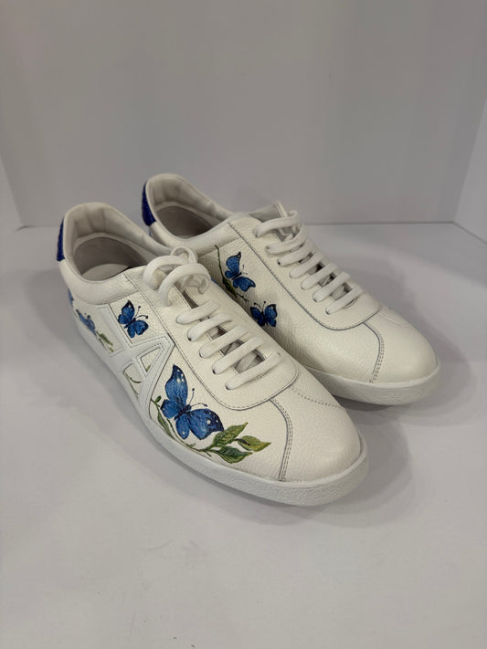 AQUAZZURA NWT Flowers Sneakers/ US 10 -EU 40