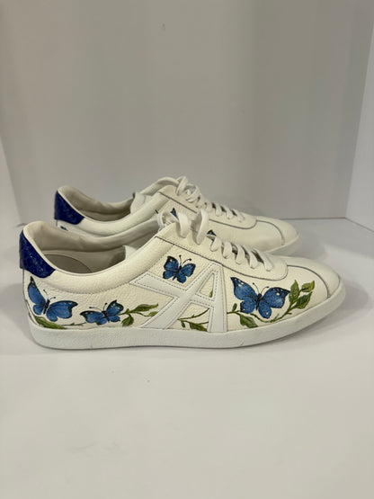 AQUAZZURA NWT Flowers Sneakers/ US 10 -EU 40