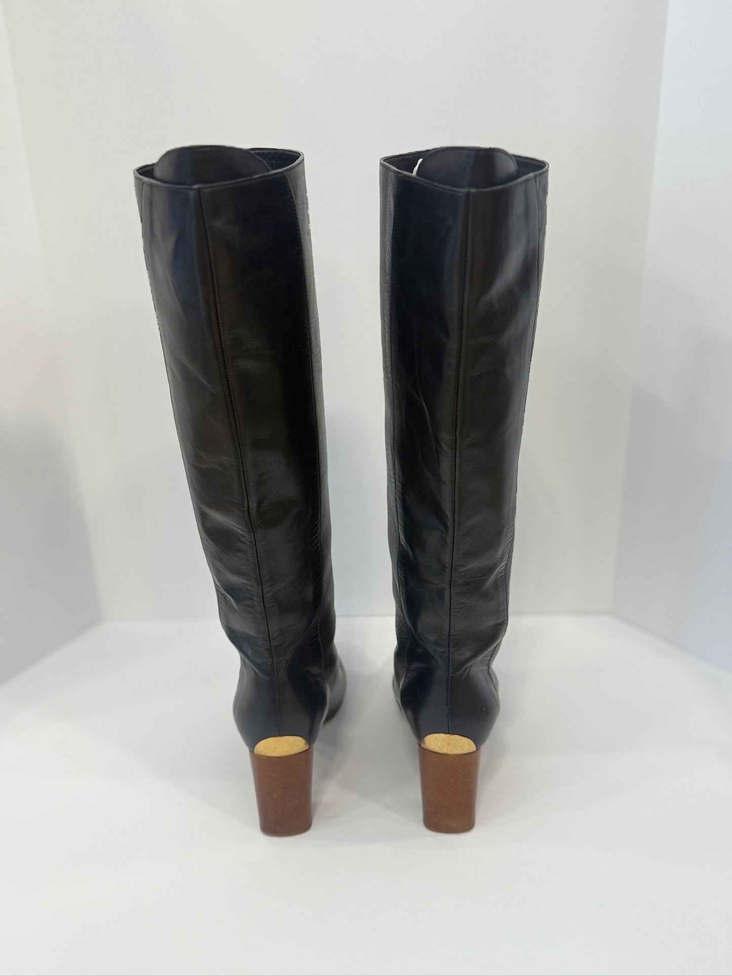 CHLOÉ Leather HHeels  High Boots/EU36.5- US6.5