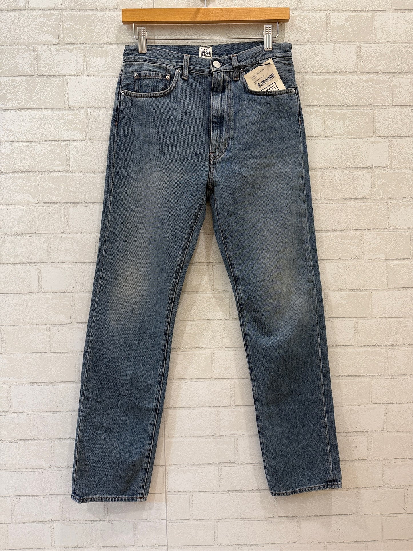 TOTEME  NWT Studio Mid Rise Straight  Leg Jeans/ US24-S