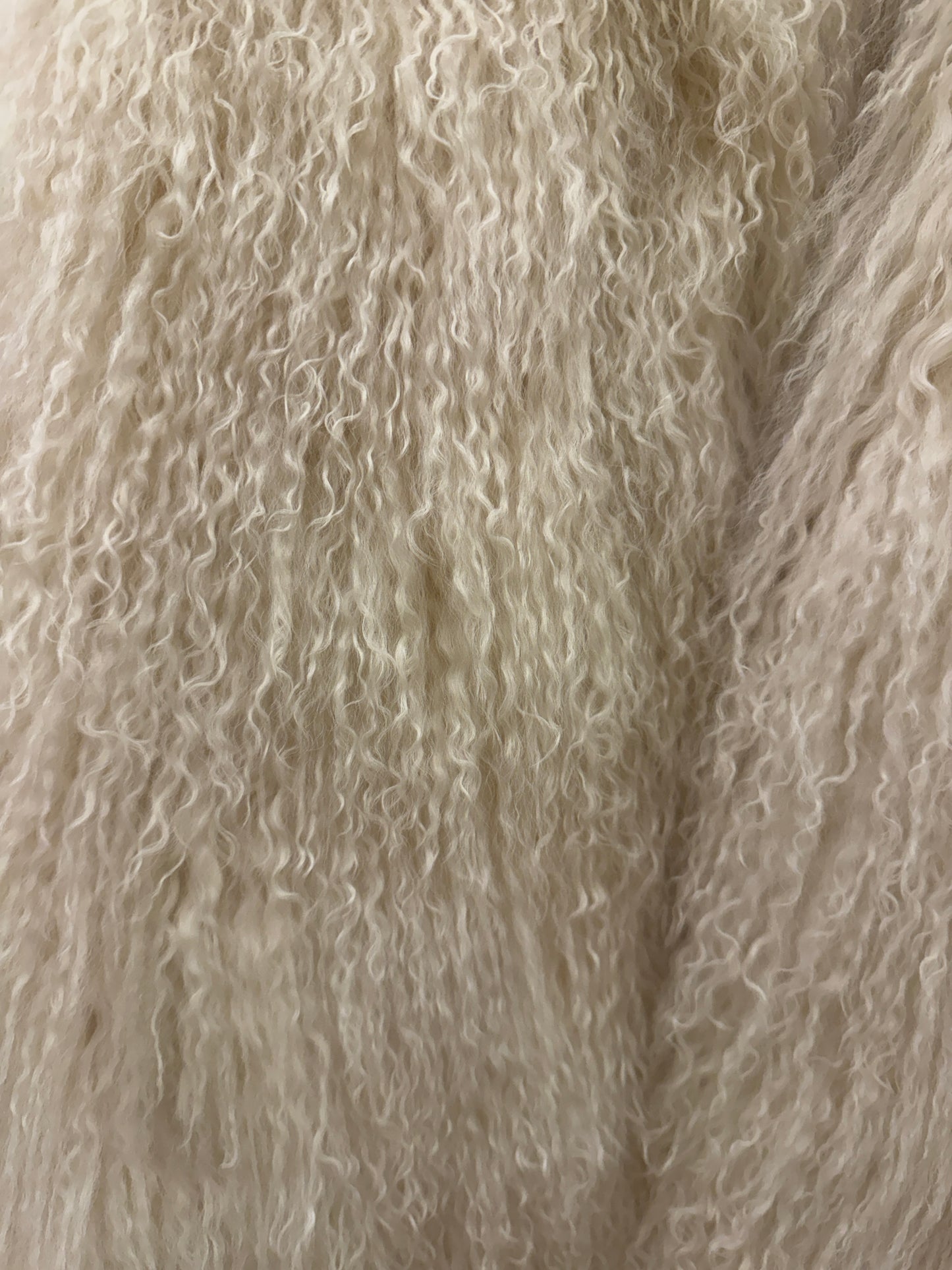 MICHAEL KORS Mongolian Lamb Sleeveless Coat/ US M-EU 38